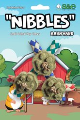Nibbles by A&E Cage Company Finger Trap Hay Small Pet Chew Toy, Multicolor