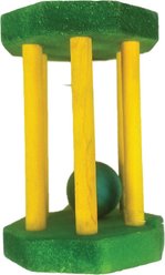 Nibbles by A&E Cage Company Wooden Barrel Small Pet Chew Toy, Multicolor slide 2 of 3