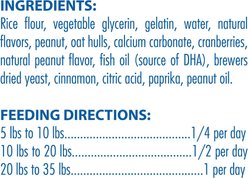 N-Bone Puppy Teething Rings Peanut Butter Flavor Dental Dog Treats, 6 count slide 2 of 9