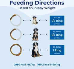 N-Bone Puppy Teething Ring Pumpkin Flavor Dental Dog Treats, 6 count slide 2 of 9