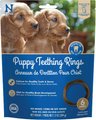 N-Bone Puppy Teething Rings Peanut Butter Flavor Dental Dog Treats, 6 count