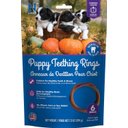 N-Bone Puppy Teething Ring Pumpkin Flavor Dental Dog Treats, 6 count