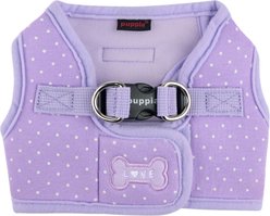 Puppia Dotty Step-In No-Pull Dog Harness, Violet, Large: 16.5-in chest