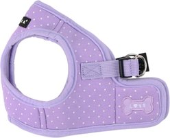 Puppia Dotty Step-In No-Pull Dog Harness, Violet, Large: 16.5-in chest slide 2 of 5