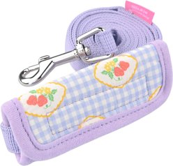 Pinkaholic New York Trixie Flower Pattern Dog Leash, Medium: 4.5-ft long, 0.6-in wide, Violet