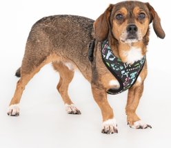 Puppia Connor Over-the-Head Dog Pattern No-Pull Dog Harness, Black, X-Large: 21.9 to 31-in chest slide 2 of 4