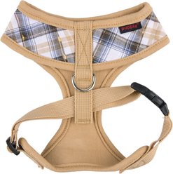 Puppia Windsor Over-the-Head Checkered Pattern No-Pull Dog Harness, Beige, Small: 12.1 to 16.8-in chest slide 2 of 4