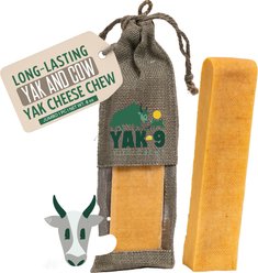 Yak9 Chews Yak & Cow Milk Chew Dog Treat, Jumbo, 1 count