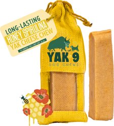 Yak9 Chews Honey & Spirulina Yak Chew Dog Treat, X-Large, 1 count