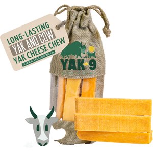 Yak9 Chews Yak & Cow Milk Chew Dog Treat, X-Large, 3 count