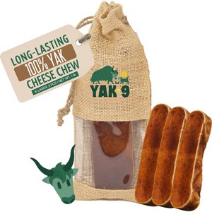 Yak9 Chews Yak Milk Chew Dog Treat, X-Large, 3 count