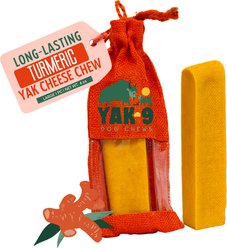 Yak9 Chews Turmeric Yak Chew Dog Treat, Large, 1 count slide 1 of 9