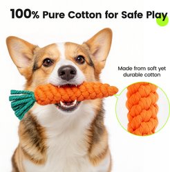 Potaroma 6 Pack Rope Interactive Dental Teething Dog Chew Toy, Multicolor slide 2 of 7
