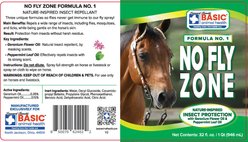 Basic Animal Health No Fly Zone Formula No. 1 Horse Spray, 32-fl oz bottle slide 2 of 3