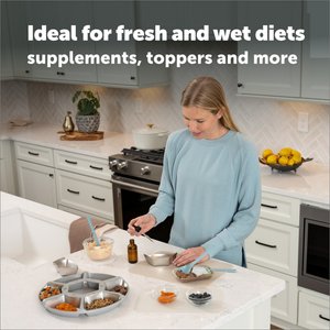PetSafe FreshFeed Refrigerated Dog & Cat Feeder, White