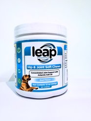 Leap Pharma Krill Beef Flavor Hip & Joint Soft Chew Supplement for Dogs, 90 count