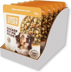 Your Pet's Kitchen Slow Simmered Chicken Pot Pie Human-Grade Wet Dog Food, 9-oz pouch, case of 6 slide 2 of 7