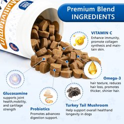 ColEaze 40-in-1 Chicken Flavor Chews Multivitamins for Dogs, 200 count slide 2 of 7