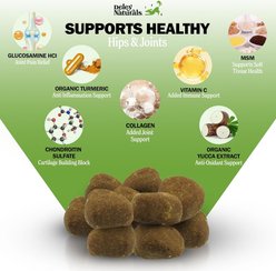 Deley Naturals Advanced Hip & Joint Chicken Flavor Dog Supplement, 120 Count slide 2 of 7