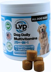 Leap Pharma Daily Beef Flavor Multivitamin Chew Supplement for Dogs, 90 count slide 1 of 9