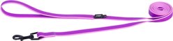 Rogz Amphibian Reflective Classic Dog Lead, Purple, Medium: 6-ft long, 5/8-in wide