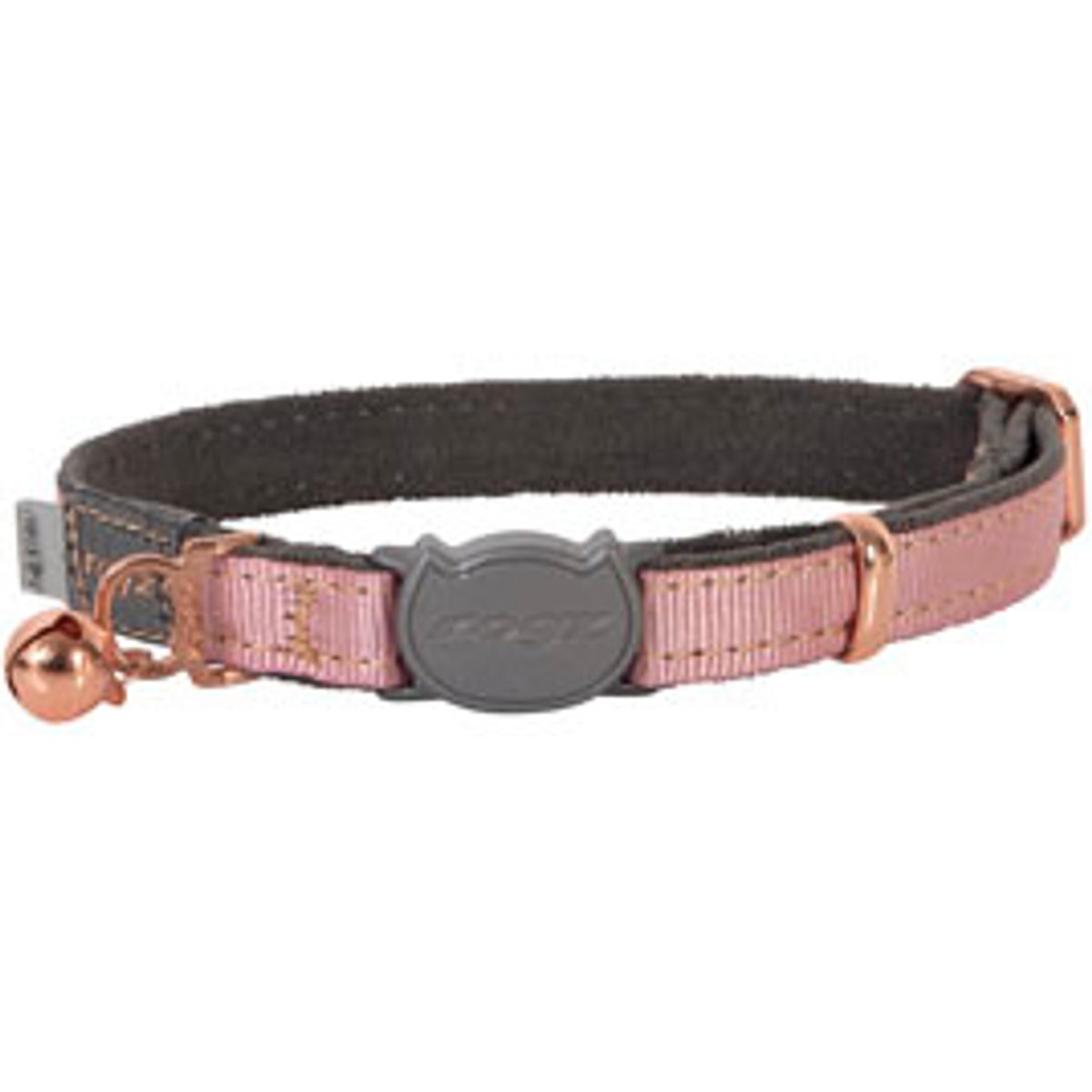 Rogz Urbancat Safety Breakaway Cat Collar, Pink Blush, Small: 8 to 12-in neck, 3/8-in wide