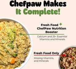 ChefPaw Nutrition Booster Powder Supplement for Dogs, 16-oz slide 2 of 4