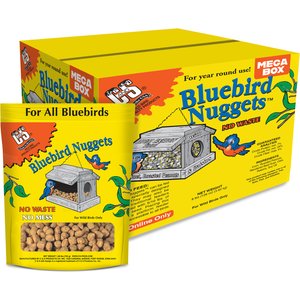 C&S No Melt & No Waste Bluebird Nuggets Bird Food, 8-lb box