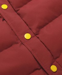ororo Snowoof 3-Zone Heated Dog Puffer Vest, Red Dahlia, Large slide 2 of 9