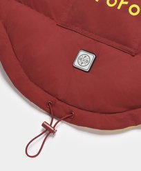 ororo Snowoof 3-Zone Heated Dog Puffer Vest, Red Dahlia, X-Small slide 2 of 9