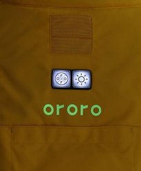 ororo Koldpwoof 4-Zone Heated LED Light Dog Vest, Yellow, Large slide 2 of 9