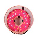 WZ PET Upgrade Bafflet Dog & Cat Inflatable Recovery Cone Collar, Pink, Large: 15 to 20-in neck