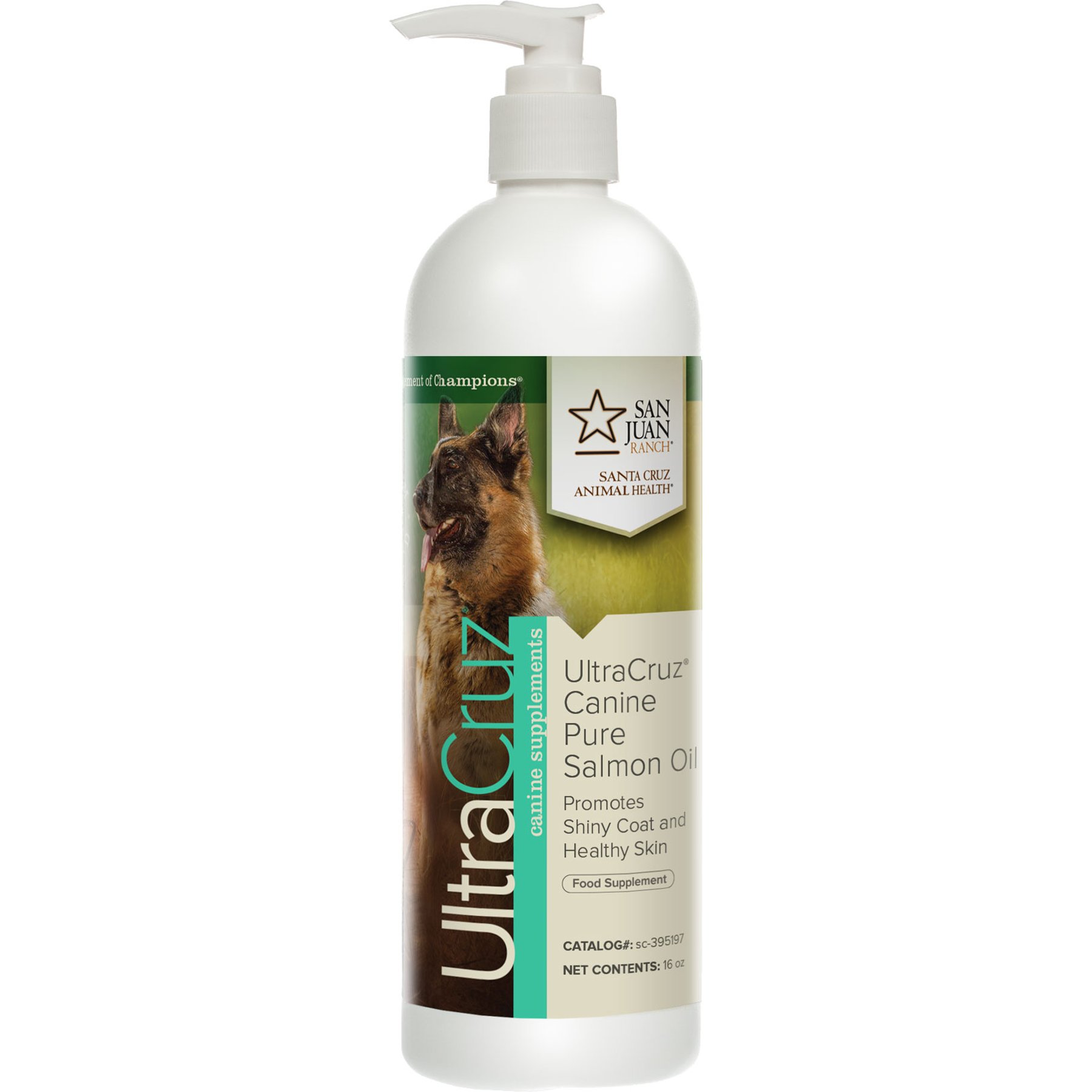 UltraCruz Pure Salmon Oil Dog Supplement, 16-fl oz bottle