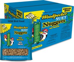 C&S Woodpecker Suet Nuggets Wild Bird Food, 8-lb box
