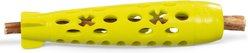 Totally Pooched Stuff'n Chew Rocket Bully Stick Holder Tough Treat Dispenser Dog Toy, 10 x 2.5-in, Green slide 2 of 4