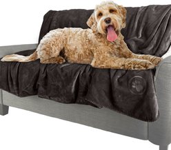Pet Adobe Water-Resistant Dog Blanket, Charcoal Grey, 80 x 100-in