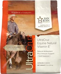 UltraCruz Natural Vitamin E Powder Horse Supplement, 4-lb bag