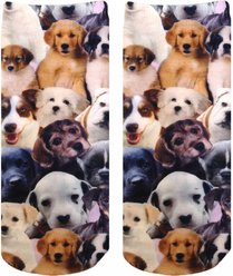 Living Royal Puppy All Over Ankle Socks