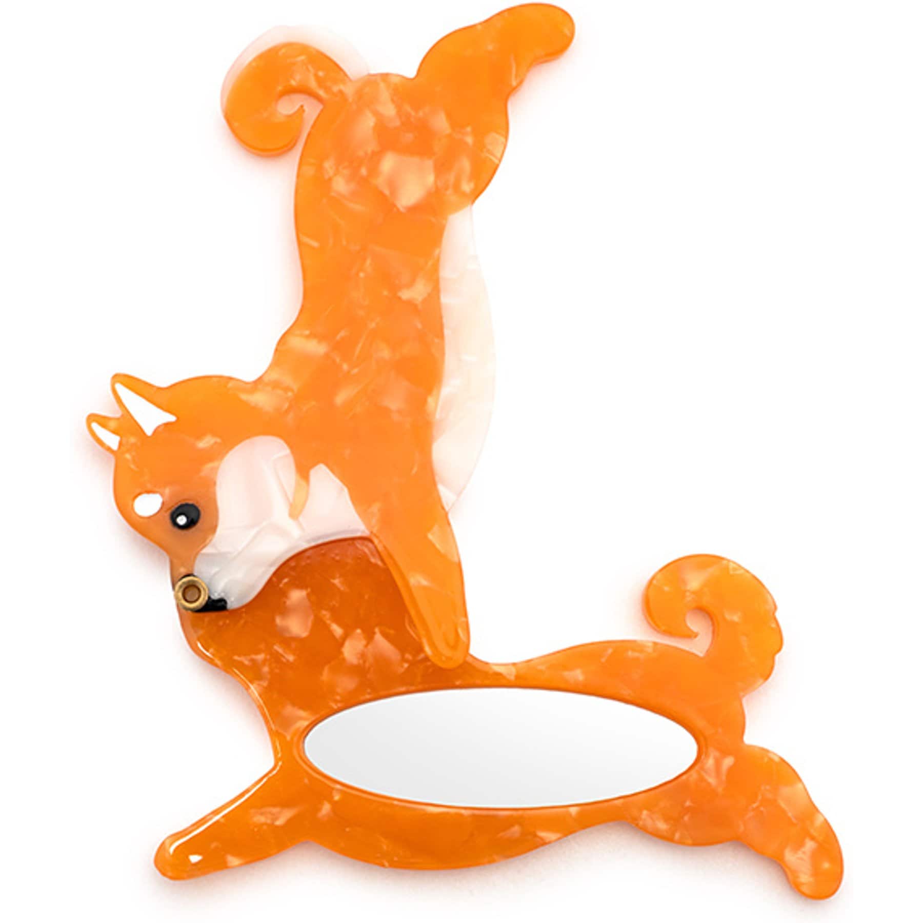 Living Royal Dog Compact Mirror