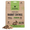 Vital Essentials Crunchy Mini Nibs Raw Rabbit Entree Freeze-Dried Dog Food & Topper, 5.5-oz bag