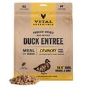 Vital Essentials Crunchy Mini Nibs Raw Duck Entree Freeze-Dried Dog Food & Topper, 25-oz bag