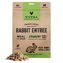 Vital Essentials Crunchy Mini Nibs Raw Rabbit Entree Freeze-Dried Cat Food, 12-oz bag
