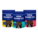 Variety Pack - Chewy Made Grain-Free Soft & Chewy Training Bits Dog Treats: Beef, Salmon, & Chicken Flavors (FORMERLY AMERICAN JOURNEY)
