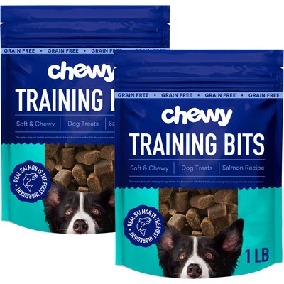 Chewy Made Chewy Made Salmon Recipe Grain-Free Soft & Chewy Made Training Bits Dog Treats (FORMERLY AMERICAN JOURNEY), 32-oz bundle
