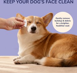 THE LICKER STORE Hypoallergenic Dog Eye & Tear Stain Wipes, 120 count slide 2 of 7