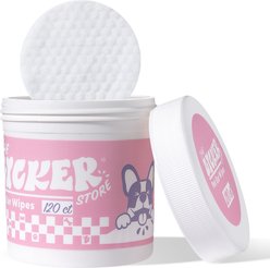 THE LICKER STORE Hypoallergenic Dog Ear Cleaning Wipes, 120 count slide 2 of 7