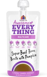 Weruva Awesome Everything Super Beef Bone Broth Wet Dog Food Topper, 7-oz pouch, case of 6
