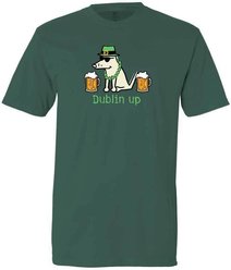 Teddy the Dog Dublin Up Classic Tee, Mountain Spruce, X-Small