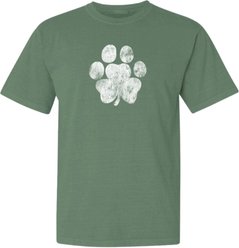 Teddy the Dog Lucky Paw Classic Tee, Mountain Spruce, X-Small