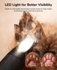 Fido Fave Paw Trimmer Detail Dog Grooming Clipper, Black slide 2 of 6